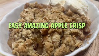 Best Apple Crisp Recipe – Easy Delicious Perfect Fall Dessert [upl. by Rodnas]