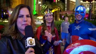 Renata Ceribelli leva você para conhecer a noite de Las Vegas a Cidade do Pecado [upl. by Hannibal566]