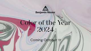 Color of the Year and Color Trends 2024 is Coming  Benjamin Moore [upl. by Cindra]