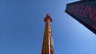 Inferno Ride at Adventure World [upl. by Eulalie921]