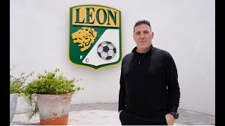 ENTREVISTA CON EDUARDO BERIZZO DT DEL CLUB LEÓN 🦁 [upl. by Odicalp]