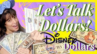 Lets Talk Dollars ✨ Disney Dollars 💰 💵 [upl. by Manus]