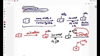 how to convert benzene into aniline [upl. by Anahpets661]