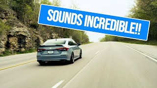 11th Gen Honda Civic SI ASMR  MAPerformance Catback Exhaust [upl. by Enirok]