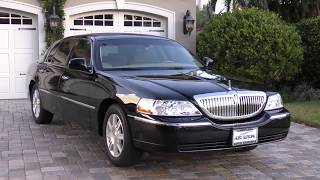 2007 Lincoln Town Car Executive L Livery Review and Test Drive by Bill  Auto Europa Naples [upl. by Ettevol]