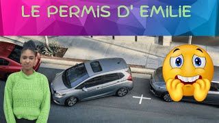 Le permis dEmilie 14  Les creneaux 14eme heure de conduite [upl. by Magavern]