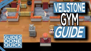 Pokemon Brilliant Diamond And Shining Pearl Veilstone City Gym Puzzle Guide [upl. by Corwin]