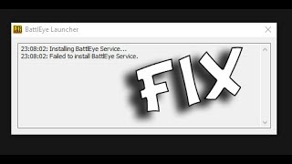 Failed to install BattleEye Service FIX 100 working PUBG Fortnite R6 [upl. by Anerbas]