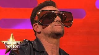 Bono Reveals Reason He Always Wears Sunglasses  The Graham Norton Show [upl. by Orgel]