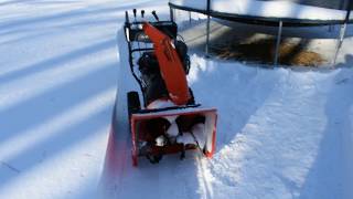 Ariens Platinum 24 SHO 369 AX January 3 2018 Ariens SHO [upl. by Retxed585]