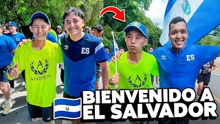 Así RECIBIMOS A SHIN FUJIYAMA en EL SALVADOR 🇸🇻🇯🇵 El Japonés que corre por 1000 escuelas [upl. by Graaf]