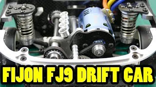 FIJON FJ9 DRIFT CAR AKA D9 Bulldog  Carbon Fiber amp Alloy Masterpiece Part 4 Electronics Installed [upl. by Elset]