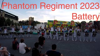 Phantom Regiment 2023 Battery DCI Atlanta [upl. by Laon]