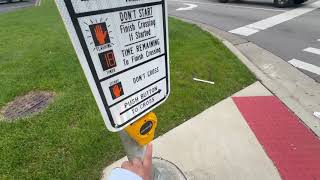 Polara iNS Crosswalk Buttons at IL Rte 131 Green Bay Rd and IL Rte 120 Belvidere Rd [upl. by Ahsot331]