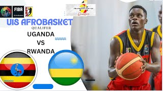 UGANDA VS RWANDA MEN FIBA U18 CHAMPIONSHIP 2024 ZONE V QUALIFIER FINALS [upl. by Cazzie]