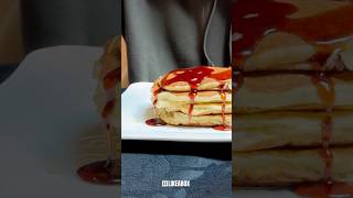 FLUFFY PANCAKES pancakes fluffypancakes breakfastrecipes homemadepancakes [upl. by Atsirc]