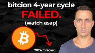 BITCOIN FAILED 4YR CYCLE WARNING Most Are Not Ready For What Comes Next Complete 2024 Guide [upl. by Yoral]