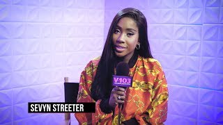 Sevyn Streeter Talks quotYerninquot and Winterfest w V103 [upl. by Atteyek]