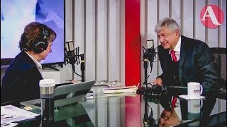 AMLO con Carmen Aristegui [upl. by Onitram]