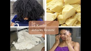 Beurre de KARITÉ 5 recettesutilisations incontournables ❤ [upl. by Dadinirt]