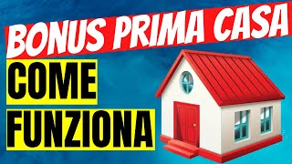 Bonus Prima Casa 2020 Spiegato In Maniera Semplice  Incentivi Acquisto Prima Casa Guida Completa [upl. by Aizti]