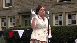 Grassington 1940s Weekend 2014 Lancashire Belle [upl. by Ansilma]