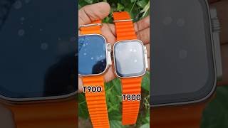 T900T800 vs ultra smartwatch 209 display HD quality shortsvideo wa [upl. by Aleakam192]