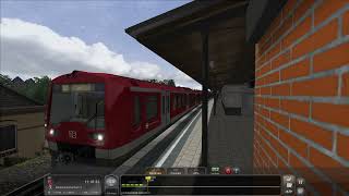 01 Touring the S1  Hamburg S1 SBahn  DB BR474 Plus SBahn Red  Train Simulator Classic [upl. by Sisxela]