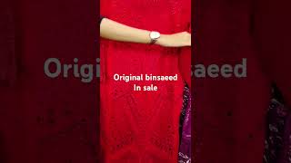 Original binsaeed in sale grab fast [upl. by Varney]