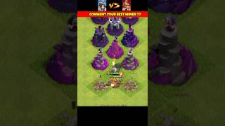 Miner vs super miner clashofclans clashroyale viralshort shots cocshorts coc gaming shorts [upl. by Lib]