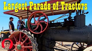 Parade of Tractors 🚜 Midwest Old Threshers Reunion Mount Pleasant Iowa Tractor Show 2023 tractor [upl. by Nylarac292]