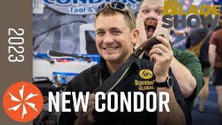 New Condor Knives at Blade Show 2023  KnifeCentercom [upl. by Goldston]