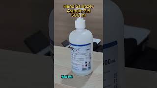 Aseptic Gel 500 ML  Hand Sanitizer Gel anti lengket handsanitizer shopeeindonesia [upl. by Adigirb]