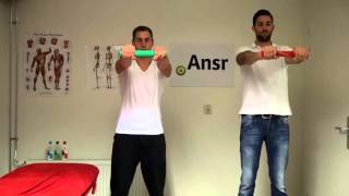 Tennisarm Flexbar Oefening  ANSR [upl. by Aihsenyt]