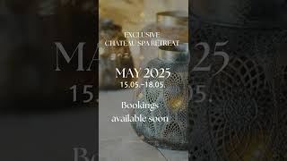 May 2025 ⚜️ 15051805 A unique Chateau Retreat Experience chateaudelondigny france [upl. by Beberg]