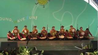 Advanced Aceh Saman dance Indonesia [upl. by Nahtnoj803]