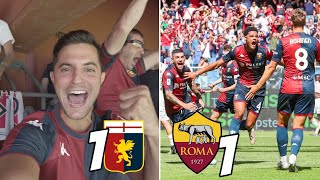 Genoa  Roma 11 DALLO STADIO IMPAZZISCO al 96 DE WINTER UN OTTIMO SECONDO TEMPO [upl. by Eixel]