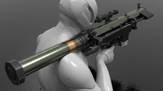 Mk 153 SMAW Rocket Launcher Arm Animations [upl. by Tarabar314]