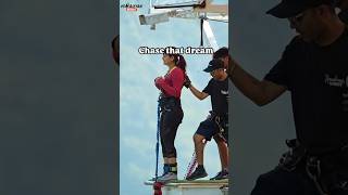 Himalayan Bungy Rishikesh bungee bungeejumping jumping adventure trending viral shorts [upl. by Aelak]