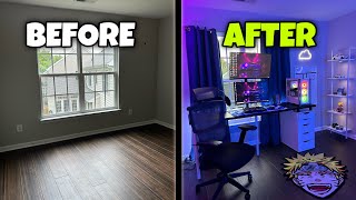 Transforming My Best Friends EMPTY Room to His Dream Room [upl. by Thurmond412]