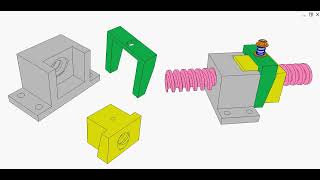 Eliminating backlash in screwnut drives 2 [upl. by Jaynes]