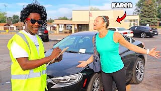 FAKE Parking Ticket 🎫 Prank on ANGRY 😡 KAREN [upl. by Murray199]