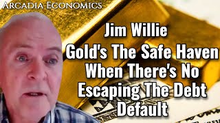 Jim Willie Golds The Safe Haven When Theres No Escaping The Debt Default [upl. by Marguerie159]