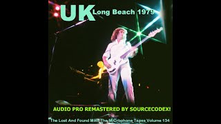 U K LIVE 79 EDDIE JOBSON JOHN WETTON TERRY BOZZIO PROG ROCK FUSION AUDIO REMASTERED BY SOURCECODEX [upl. by Sine393]