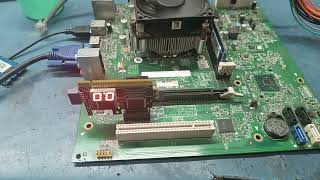 Hp pc motherboard no display solution [upl. by Dibbell398]