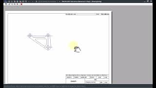 ZWCAD 2025 MECHANICAL DRAWING1 [upl. by Annaerdna]