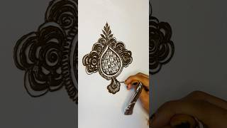 Henna tattoo🥰viralvideo youtubeshorts mehndidesign easymehndidesigns simplemehndi bridal [upl. by Nois978]