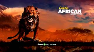 Cabelas African Adventures Title Screen PS3 Wii Xbox 360 PC [upl. by Liba]