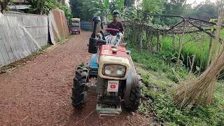 The hilly areas of the village are being leveled using power tiller machines । [upl. by Charpentier925]