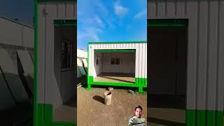 Portable shop container containerhome youtubeshorts [upl. by Mandler34]